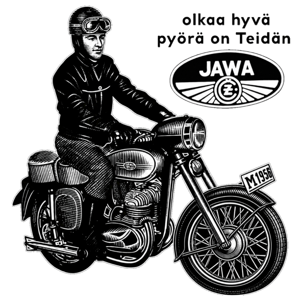 JAWA olkaa hyvä pyörä on Teidän (00 369)