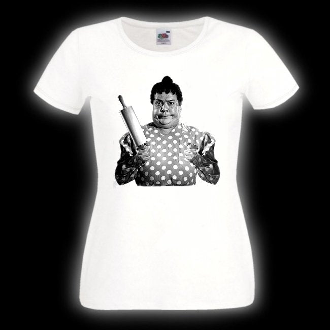 NAISTEN valk. T-PAITA - Justiina (00 513)