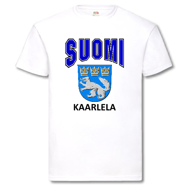 T-PAITA - SUOMI VAAKUNA - KAARLELA