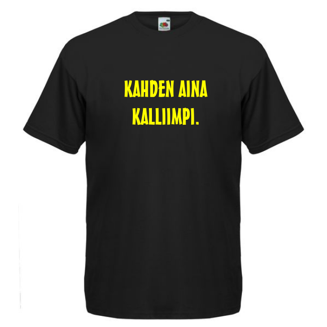 T-PAITA - KAHDEN AINA KALLIIMPI