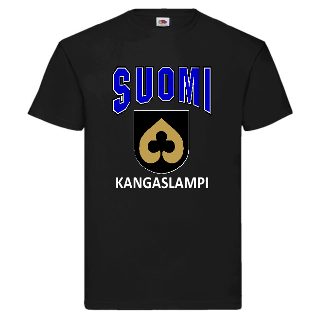 T-PAITA - SUOMI VAAKUNA - KANGASLAMPI