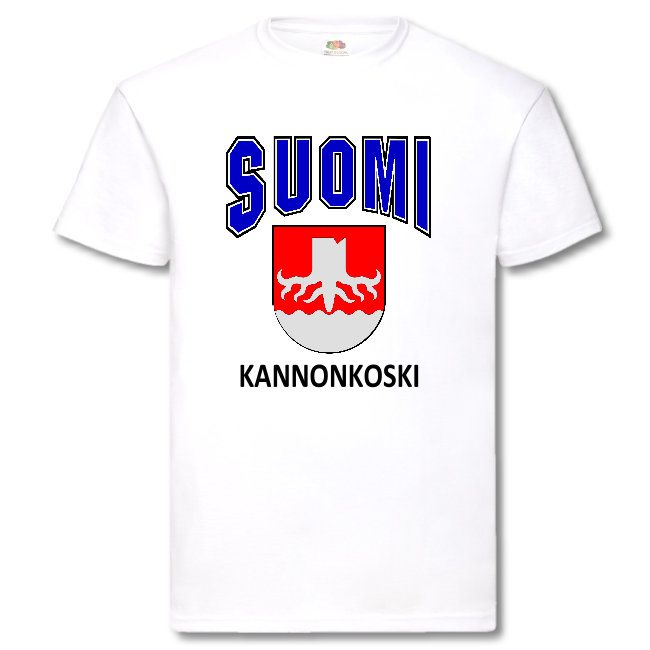 T-PAITA - SUOMI VAAKUNA - KANNONKOSKI