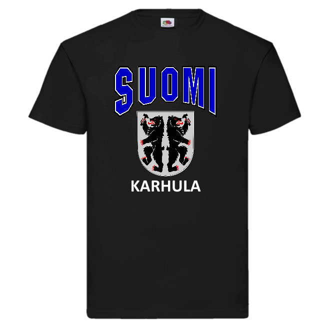 T-PAITA - SUOMI VAAKUNA - KARHULA