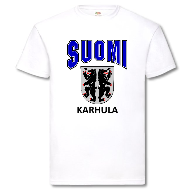 T-PAITA - SUOMI VAAKUNA - KARHULA