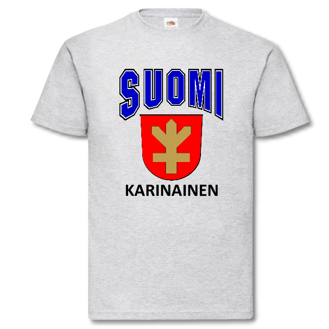 T-PAITA - SUOMI VAAKUNA - KARINAINEN