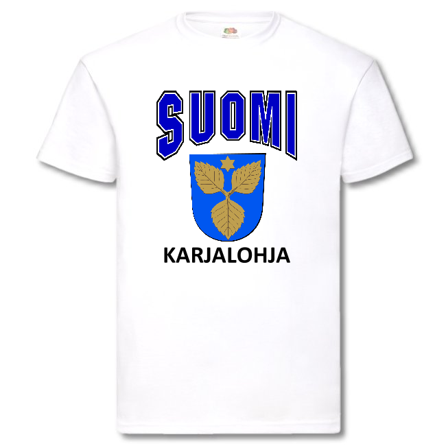 T-PAITA - SUOMI VAAKUNA - KARJALOHJA