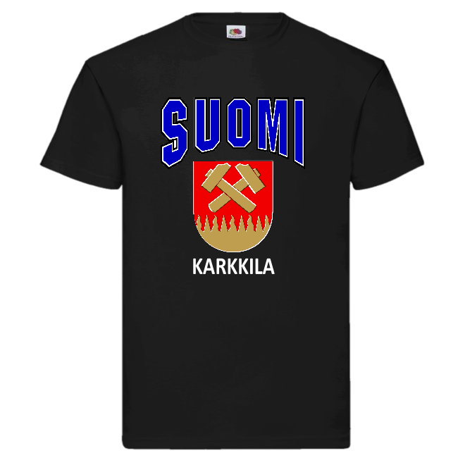 T-PAITA - SUOMI VAAKUNA - KARKKILA