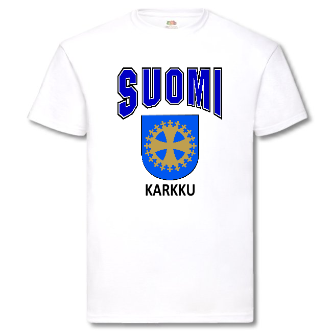T-PAITA - SUOMI VAAKUNA - KARKKU