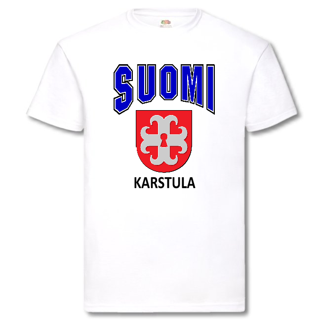 T-PAITA - SUOMI VAAKUNA - KARSTULA