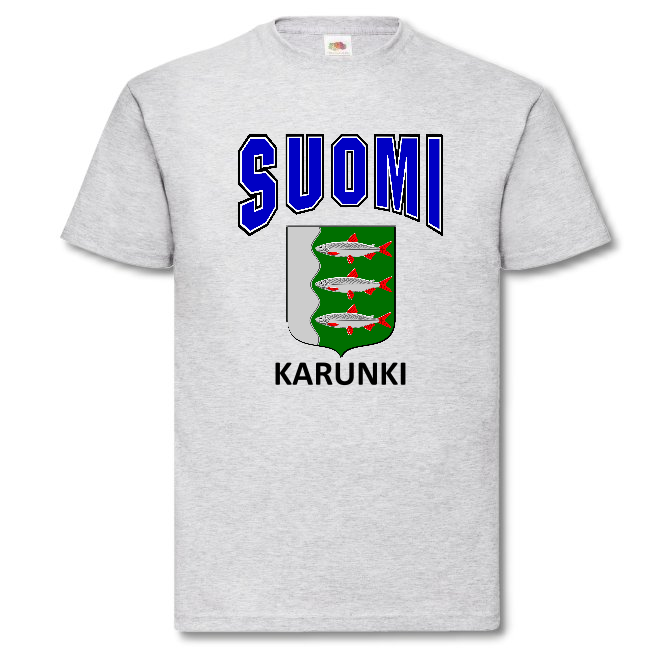 T-PAITA - SUOMI VAAKUNA - KARUNKI