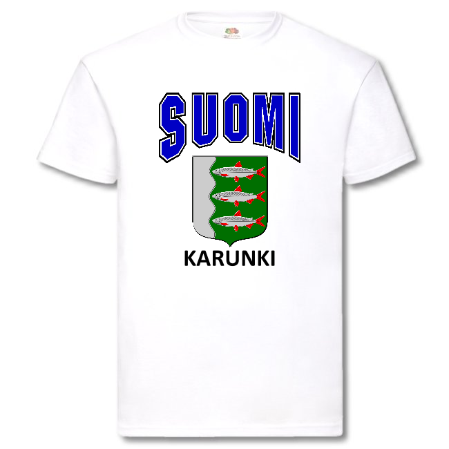 T-PAITA - SUOMI VAAKUNA - KARUNKI