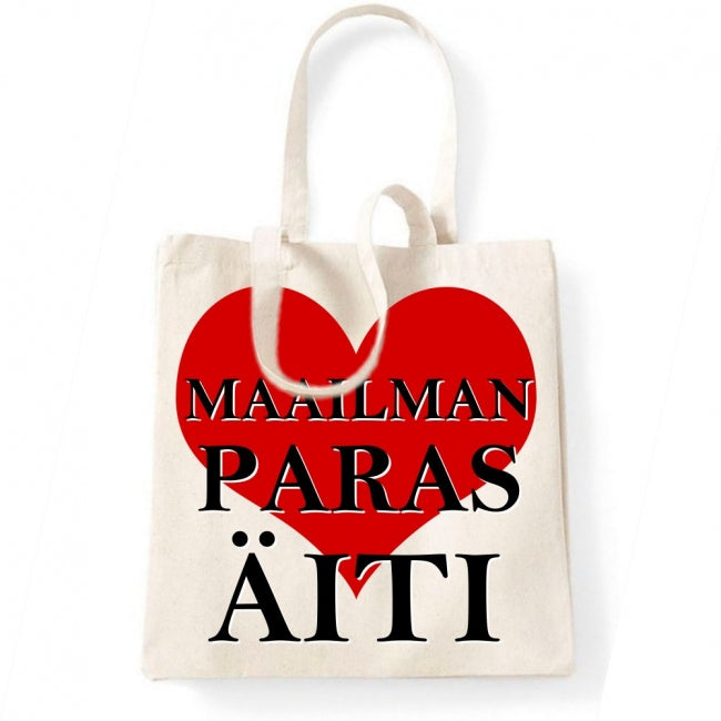 KANGASKASSI valk - MAAILMAN PARAS ÄITI sydän (00 825)