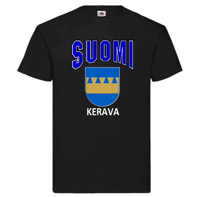 T-PAITA - SUOMI VAAKUNA - KERAVA