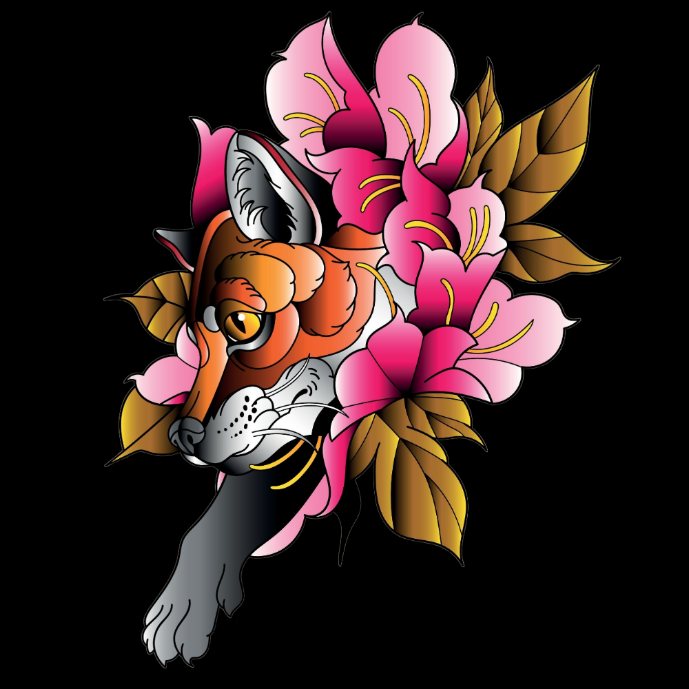 HUPPARIMEKKO MUSTA - KETTU PUSKASSA