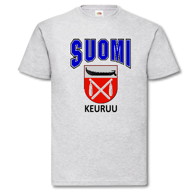 T-PAITA - SUOMI VAAKUNA - KEURUU