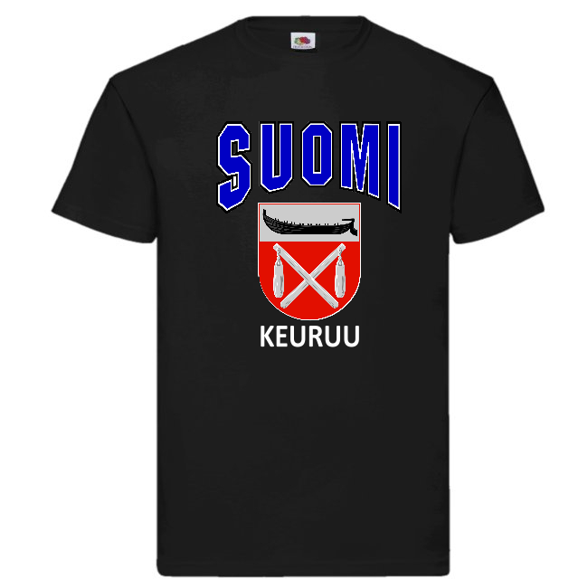 T-PAITA - SUOMI VAAKUNA - KEURUU