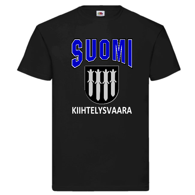 T-PAITA - SUOMI VAAKUNA - KIIHTELYSVAARA