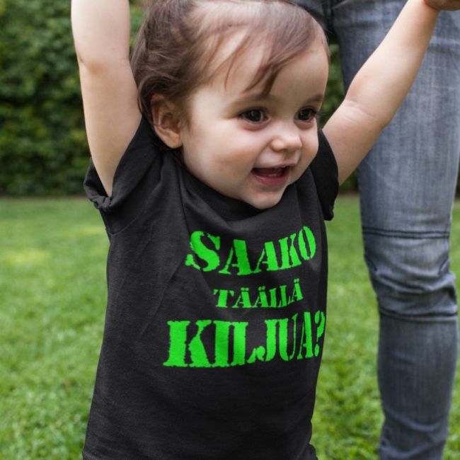 VAUVAN T-PAITA - SAAKO TÄÄLLÄ KILJUA (00 721)