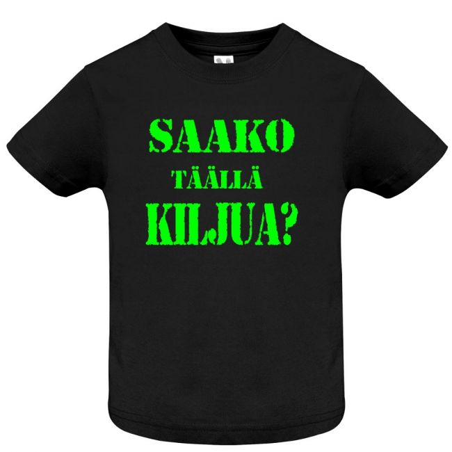 VAUVAN T-PAITA - SAAKO TÄÄLLÄ KILJUA (00 721)