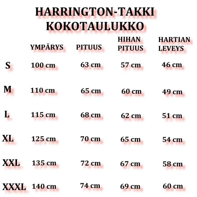 POISTO Harrington-takki SHAKE