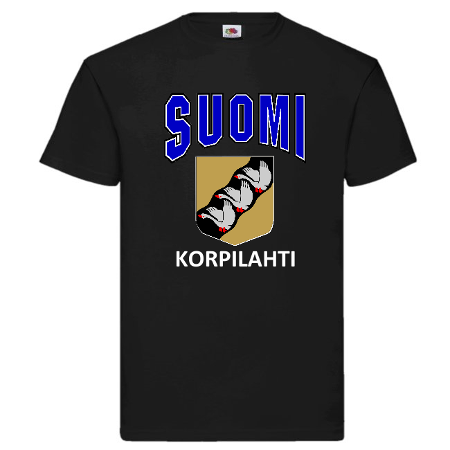 T-PAITA - SUOMI VAAKUNA - KORPILAHTI