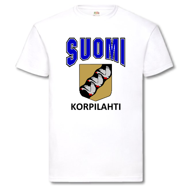T-PAITA - SUOMI VAAKUNA - KORPILAHTI