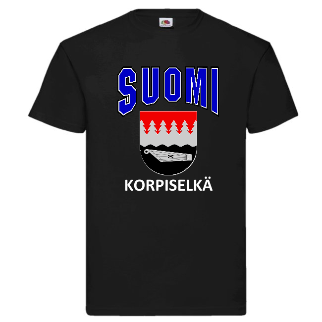 T-PAITA - SUOMI VAAKUNA - KORPISELKÄ