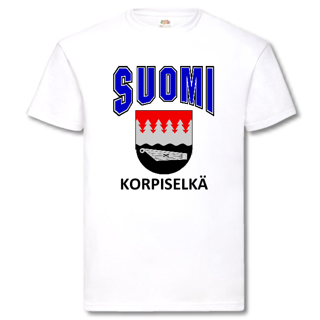 T-PAITA - SUOMI VAAKUNA - KORPISELKÄ