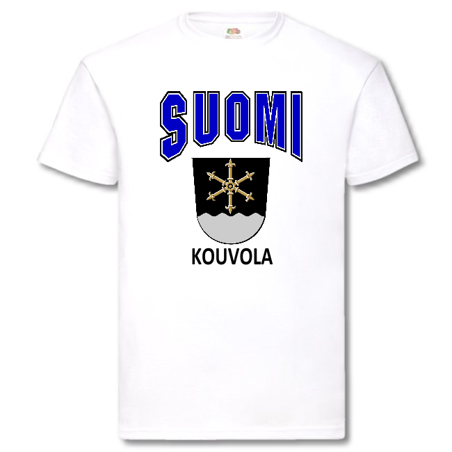 T-PAITA - SUOMI VAAKUNA - KOUVOLA