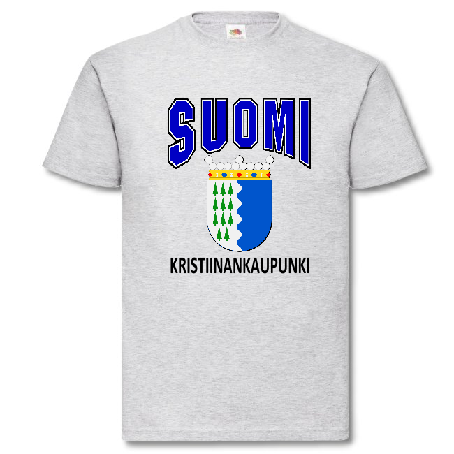T-PAITA - SUOMI VAAKUNA - KRISTIINANKAUPUNKI