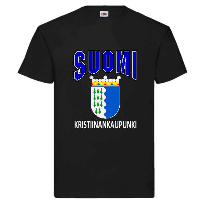 T-PAITA - SUOMI VAAKUNA - KRISTIINANKAUPUNKI