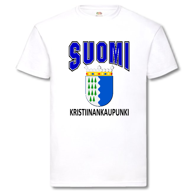 T-PAITA - SUOMI VAAKUNA - KRISTIINANKAUPUNKI