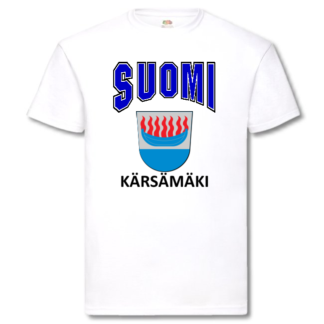 T-PAITA - SUOMI VAAKUNA - KÄRSÄMÄKI
