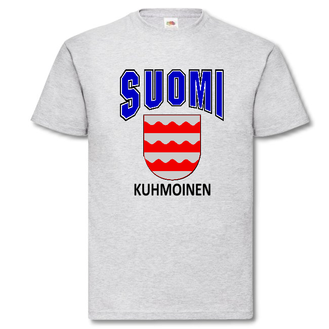 T-PAITA - SUOMI VAAKUNA - KUHMOINEN