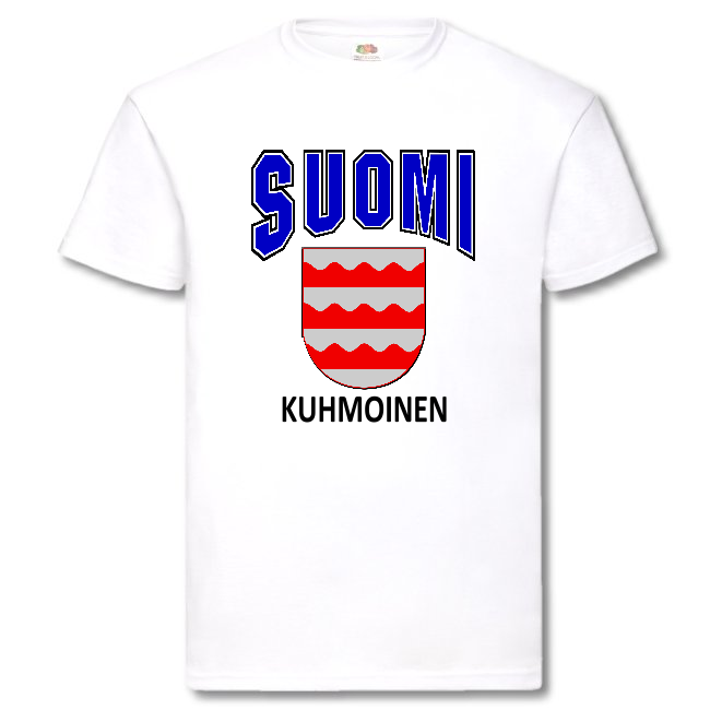 T-PAITA - SUOMI VAAKUNA - KUHMOINEN