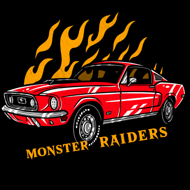 RETRO AUTO - MONSTER RAIDERS
