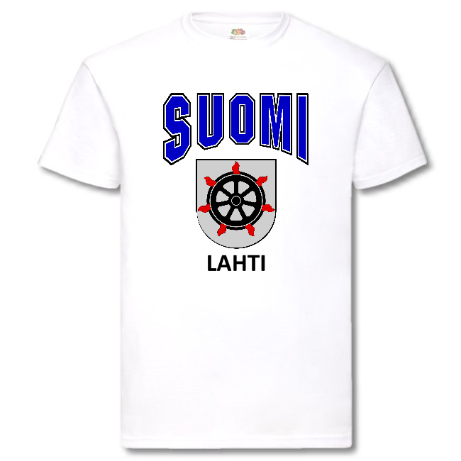 T-PAITA - SUOMI VAAKUNA - LAHTI