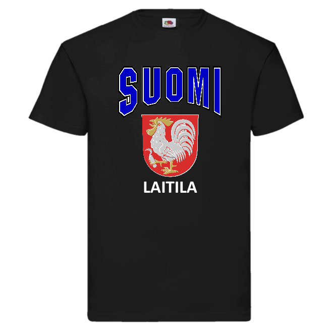 T-PAITA - SUOMI VAAKUNA - LAITILA