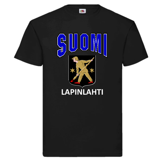 T-PAITA - SUOMI VAAKUNA - LAPINLAHTI