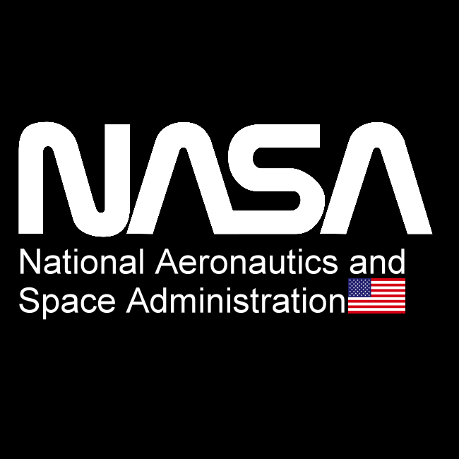 VERKKOPERÄLIPPIS - NASA LOGO & USA FLAG