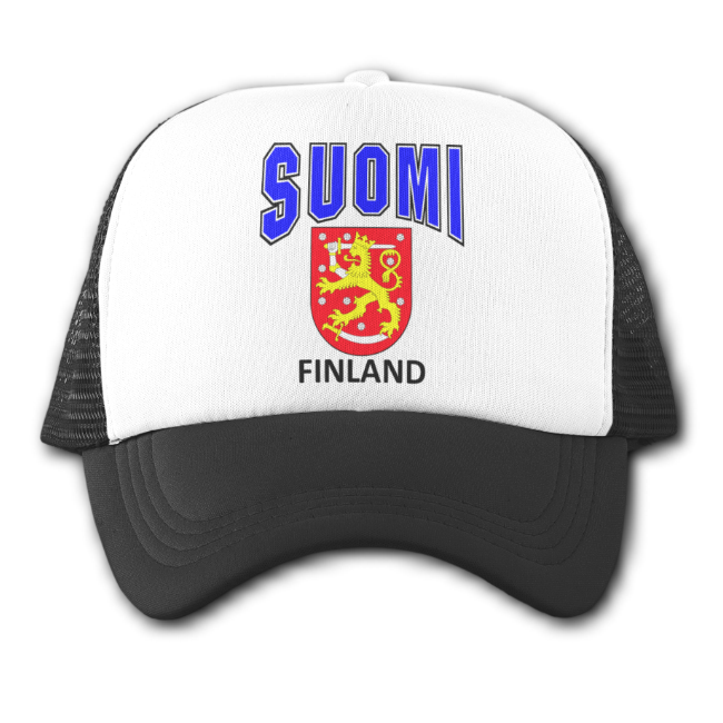 Verkkoperälippis SUOMI LEIJONA FINLAND