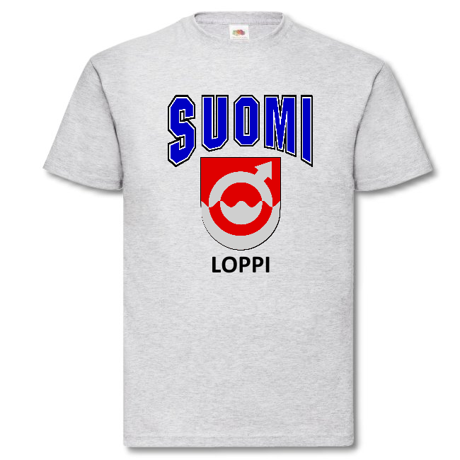 T-PAITA - SUOMI VAAKUNA - LOPPI