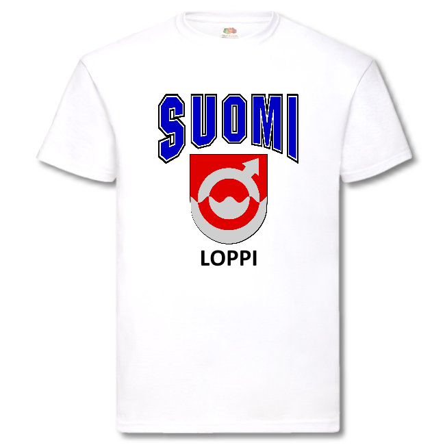 T-PAITA - SUOMI VAAKUNA - LOPPI