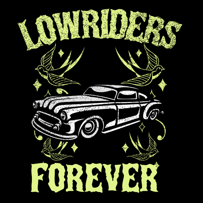 Pitkähihainen T-Paita - lowriders forever - SPEED KINGS