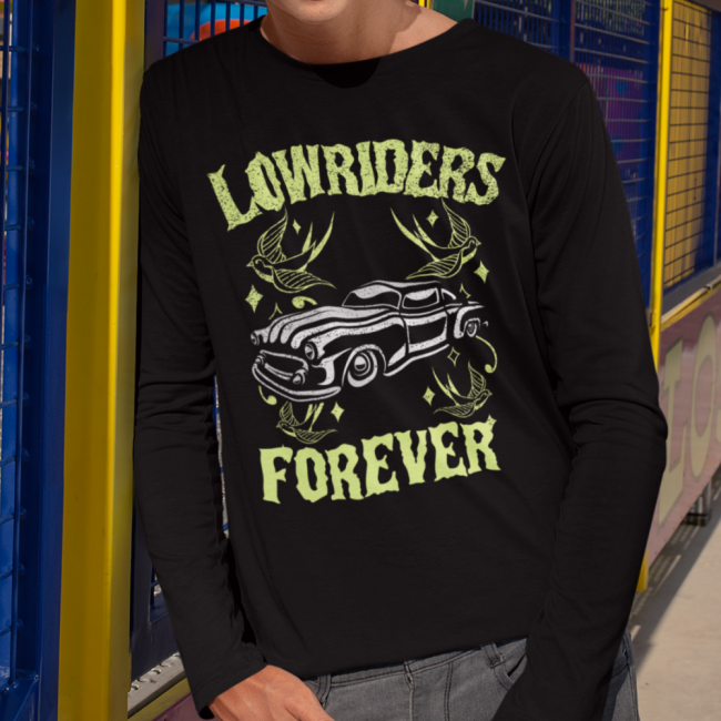 Pitkähihainen T-Paita - lowriders forever - SPEED KINGS