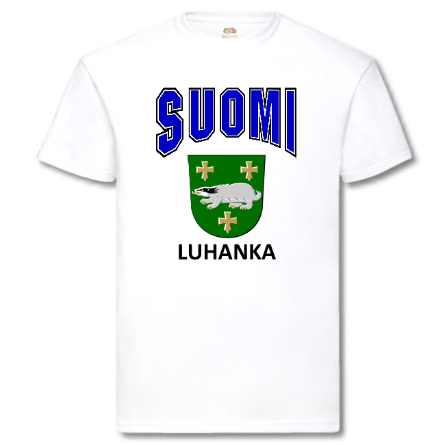 T-PAITA - SUOMI VAAKUNA - LUHANKA