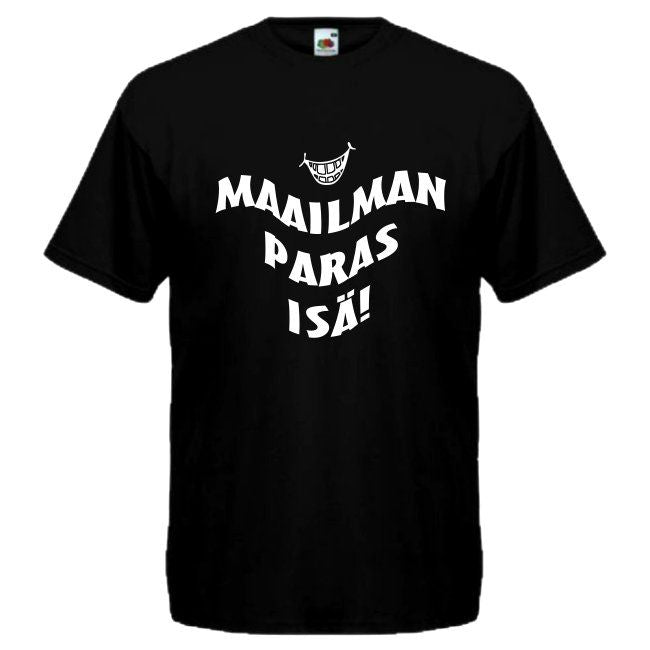 T-PAITA musta - Maailman paras isä! (2672)