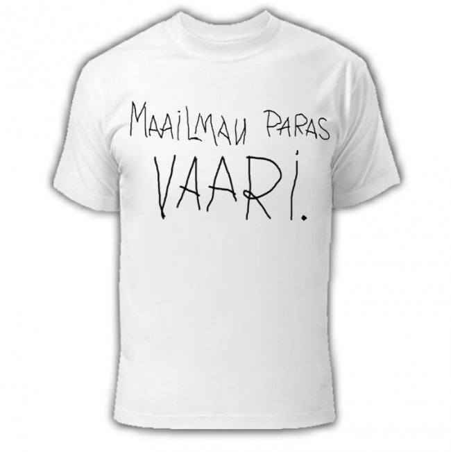 T-PAITA - MAAILMAN PARAS VAARI VALK.
