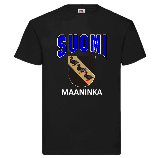 T-PAITA - SUOMI VAAKUNA - MAANINKA