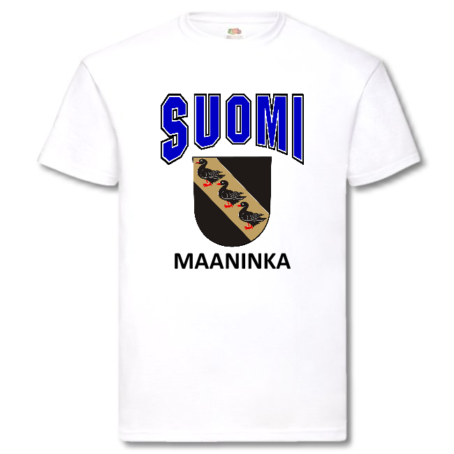 T-PAITA - SUOMI VAAKUNA - MAANINKA